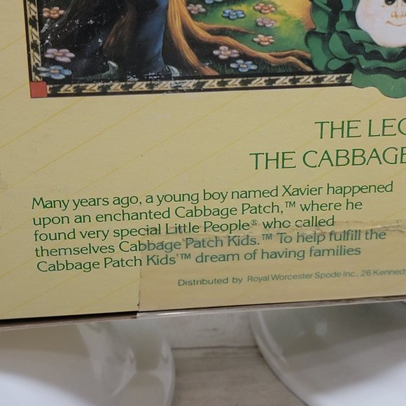 Cabbage Patch Kid 1985 First Edition Dish Set Plate Bowl Saucer - Picture 10 of 16